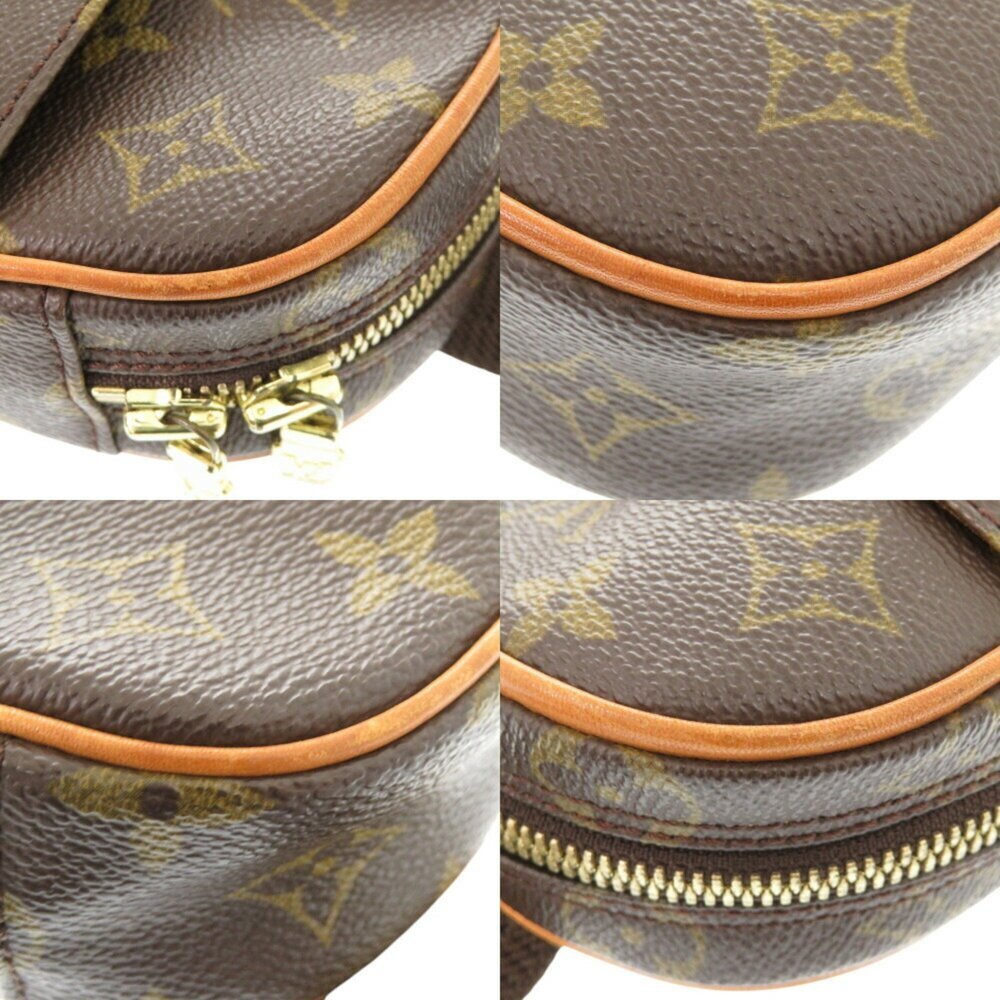 LOUIS VUITTON Authentic Brown Monogram Pochette Hobo Bag - Picture 4 of 10